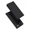 Husa Techsuit Magskin Book Neagra Xiaomi Redmi Note 13 Pro+ Protectie Completa, Functie Stand