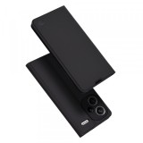 Husa pentru Xiaomi Redmi Note 13 Pro+, Techsuit, Magskin Book, Neagra