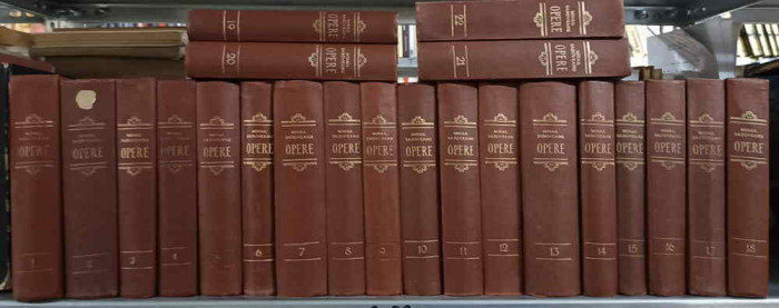 OPERE VOL.1-22 (COLECTIA COMPLETA)-MIHAIL SADOVEANU