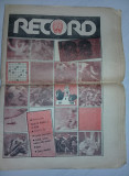 Ziar sportiv RECORD 1988,ziarul tuturor sporturilor,RAR,de colectie