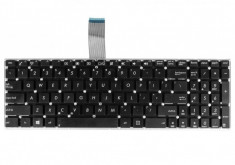 Tastatura laptop Asus X550J neagra fara rama layout US foto