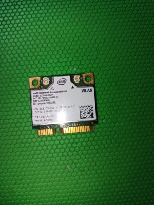 Placa wireless wlan Dual band mini PCIe half Intel N 6205 300mbps 802.11b/g/n foto