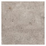 Gresie exterior / interior portelanata Alma Dark Grey, 59.6 x 59.6 cm, gri, mata, rectificata, aspect piatra