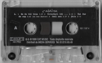 Casetă audio Cătălina Toma &amp;lrm;&amp;ndash; Cătălina, originală, fără copertă foto