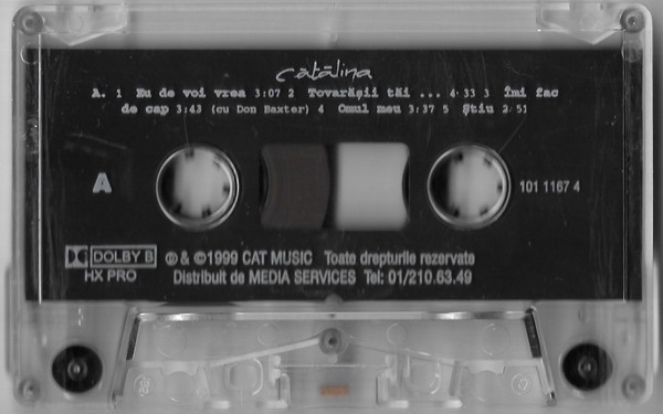 Casetă audio Cătălina Toma &lrm;&ndash; Cătălina, originală, fără copertă