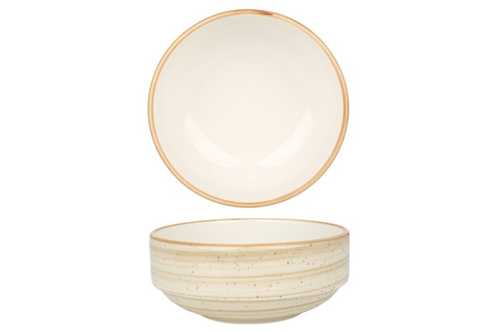 Bonna Bol - Aura Terrain - Por&Aring;&pound;elan - 14 cm (500cc) - set de 6