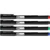 Marker permanent subtire, 4 culori, set 36 buc, Richmann