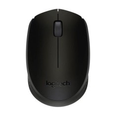 Mouse wireless Logitech B170, negru, 1000 DPI, receptor USB pentru laptop/PC