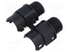 Conector final drept M16 exterior metric poliamidă negru LAPP