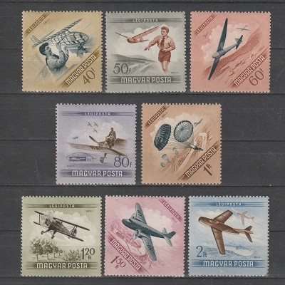 Rep&amp;uuml;lőnap (Ziua Aviatiei) LP1436-1443 1954 foto