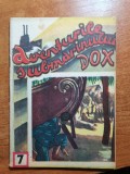 Carte pentru copii anii &#039;90 -aventurile submarinului dox,nr 7