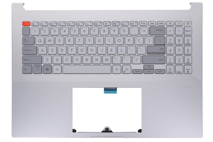 Carcasa superioara cu tastatura palmrest Laptop, Asus, VivoBook Pro 16X X7600, X7600P, X7600PC, 90NB0V72-R30US0, 39XJDTAJNE0, M7600QE-8S, 90NB0V72-R30