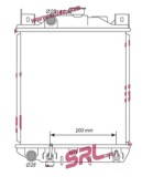 Radiator racire Suzuki Swift, 08.1989-09.1994, motor 1.0, 39 kw, benzina, cutie automata 318x330x26 mm, aluminiu brazat/plastic,