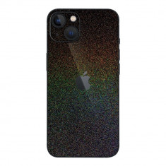 Set Folii Skin Acoperire 360 Compatibile cu Apple iPhone 14 Plus Wraps Skin Intergalactic Black