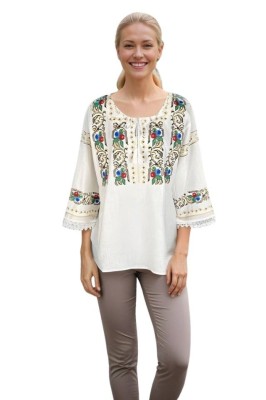 Bluza dama RS25 alb/galben , marimea 3XL foto