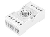 Stativ pe panou pentru șină DIN 10A 250VAC Serie R15