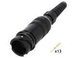 Conector Circular Mufă 16mm 13 Pini Aurit