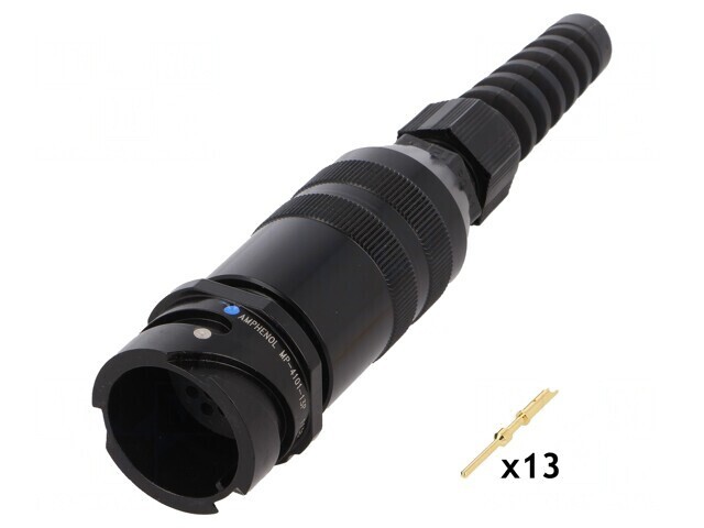Conector Circular Mufă 16mm 13 Pini Aurit
