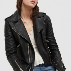 AllSaints - Geaca de piele Balfern Biker