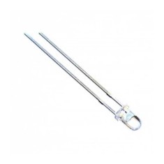 LED 3mm alb rece 3.0V-3.2V 20mA 8000K MCD 6000-8000