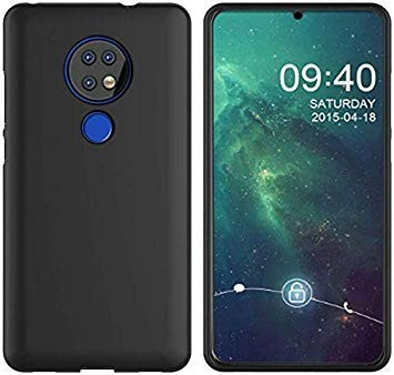 Husa TPU Silicon pentru Nokia 6.2 Negru