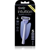 Wilkinson Sword Intuition Quattro Sensitive aparat de ras rezerva lama 8 pc
