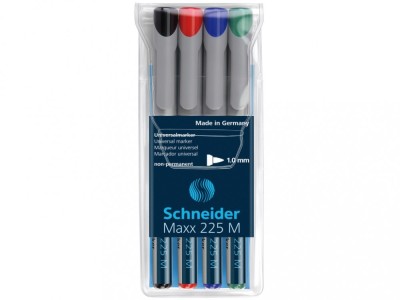 Marker OHP mediu nepermanent Schneider 4/set 225 1 mm foto