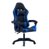 Cumpara ieftin Scaun Gaming PAKKETO William 59x60x108 cm PP Negru, Rosu, Albastru 14 kg