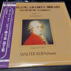 Vinil "Japan Press" Mozart - Complete Piano Works Vol. 7, Variations 1 (VG++)