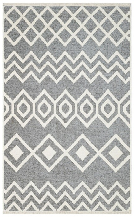 Covor de living / dormitor Maze Home MONDO Reversibil, Harmony, Gri (diverse dimensiuni)