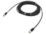 Cablu senzori/automatizări M12, 5 pini, 8 m, IP67