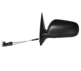 Oglinda exterioara Skoda Fabia 2000-2007 (REGLARE manuala ) partea stanga cu capac prevopsit , sticla asferica, cromata, model mare