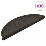 Gossi covorase scara autoadezive 30 buc antracit 56x17x3 cm