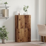 vidaXL Dulap de birou Lemn vechi 60 x 32 x 115 cm Lemn compozit