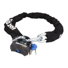 Antifurt/blocator lant Oxford Nemesis 1.5m, negru