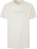 Tricou cu maneca scurta Pepe Jeans Eggo N pentru barbati, alb, XL - OUTLET