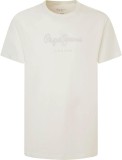 Tricou cu maneca scurta Pepe Jeans Eggo N pentru barbati, alb, XL - OUTLET