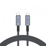Cablu Date si Incarcare USB-C - USB-C Tech-Protect Ultraboost Max, 240W, 2m, Gri, Universal