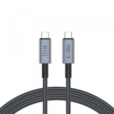 Cablu Date si Incarcare USB-C - USB-C Tech-Protect Ultraboost Max, 240W, 2m, Gri