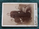 fotografie celebru atelier Weissman Bucuresci , anii 1910 -1920 ,dimensiune 16cm x11 cm.
