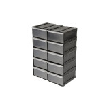 78785 VOREL Organizator cu 10 sertare, 22,5x15,5x10 cm