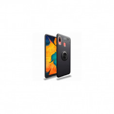 Husa Compatibila cu Samsung Galaxy A20,Samsung Galaxy A30 - iberry Ring Case Negru