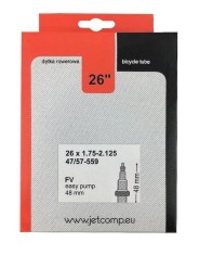 Camera de aer biciclete JET 26x1.75/2.125 FV48mm Cod:D178