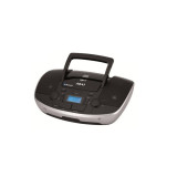 Player portabil CD/MP3 Akai APRC-108 cu Radio FM USB Bluetooth Ecran LCD Black