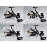 SET 4 Mulinete FL EFB5000 6 rulmenti pentru crap si tambur rezerva