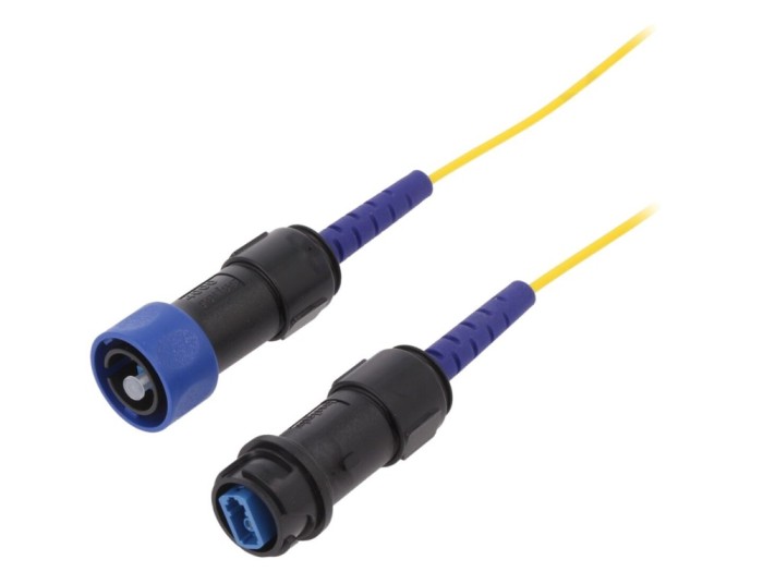 Patch Cord Fibră Monomod Simplex Baionetă