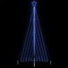 Pom de Crăciun LED 570 LED-uri Albastru 399 cm