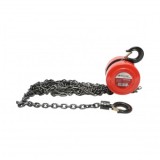 Palan manual cu lant 3m, sarcina maxima 1000 kg, carlig cu siguranta Breckner Germany