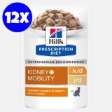 Hill's Prescription Diet Feline K/D &amp; J/D, 1 plic 85 g