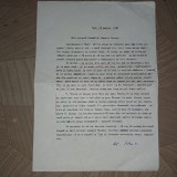 SCRISOARE ALEXANDRU HUSAR CATRE G.T.NICULESCU-VARONE-1968